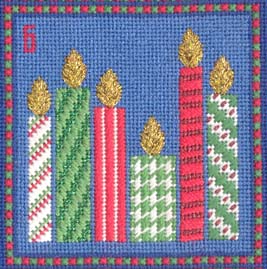 12 Days Of Christmas (np) - 6 Candles Glowing