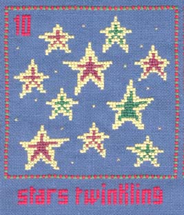 12 Days Of Christmas (xs) - 10 Stars Twinkling