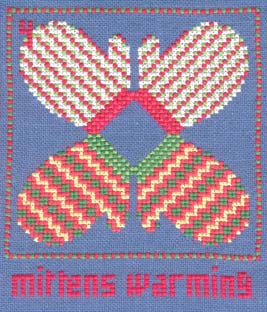 12 Days Of Christmas (xs) - 4 Mittens Warming