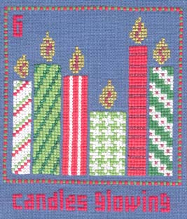 12 Days Of Christmas (xs) - 6 Candles Glowing