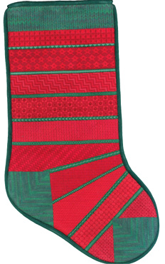 Christmas Stripes Stocking