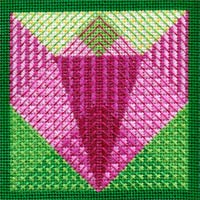 Flower Quilt Block #2