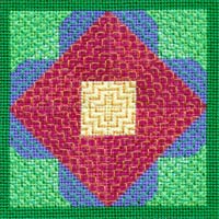 Flower Quilt Block #4