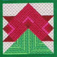 Flower Quilt Block #6