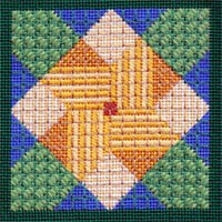 Flower Quilt Block #8