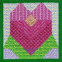 Flower Quilt Block #9