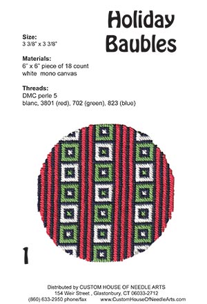 Holiday Baubles 1 (back cover)