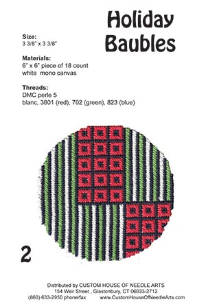 Holiday Baubles 2 (back cover)