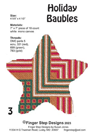 Holiday Baubles 3 (front cover)