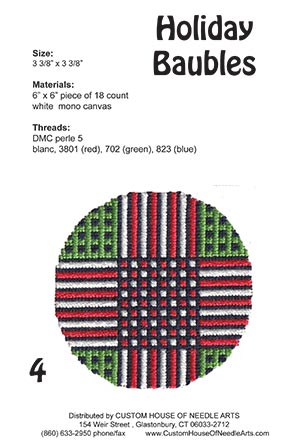 Holiday Baubles 4 (back cover)