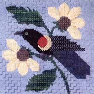 Red & Black Bird #2 - Red-winged Blackbird