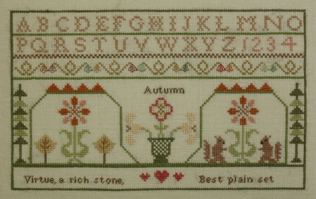 The Autumn Virtue Sampler The Autumn Virtue Sampler