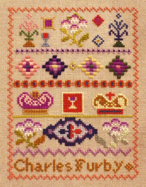 The Charles Furby c. 1860 Sampler The Charles Furby c. 1860 Sampler