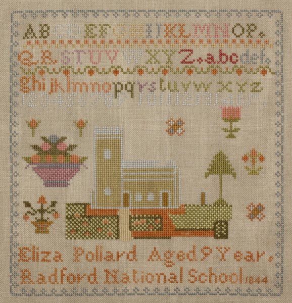 The Eliza Pollard 1844 Sampler The Eliza Pollard 1844 Sampler