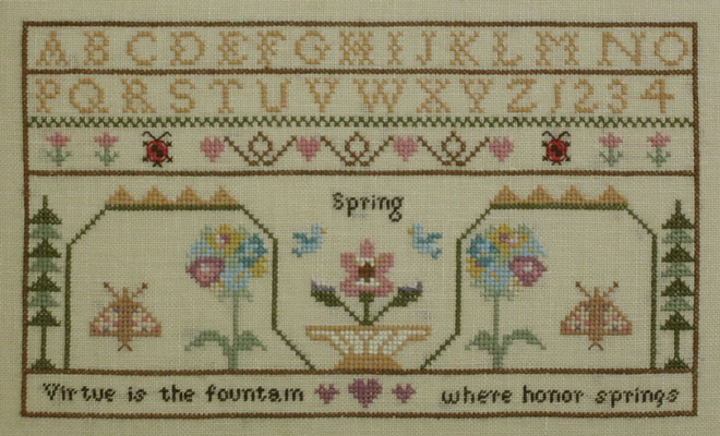 The Spring Virtue Sampler The Spring Virtue Sampler