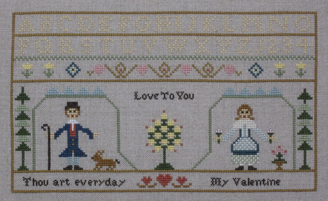 The Valentine Virtue Sampler The Valentine Virtue Sampler