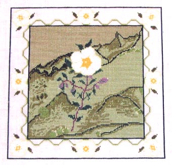 Gallipoli Rose (cross stitch)