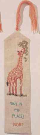 #362 Giraffe Bookmark