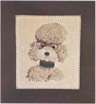 #401G Gray Poodle -- click for an enlarged view #401G Gray Poodle