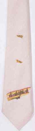 #439 "Curtiss Jenny" Airplane Necktie -- click for an enlarged view #439 "Curtiss Jenny" Airplane Necktie