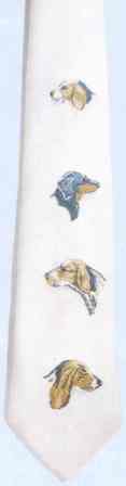 #442 The Hunting Hounds Necktie -- click for an enlarged view #442 The Hunting Hounds Necktie