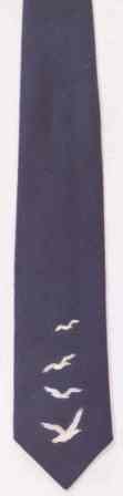 #452 Sea Gulls Necktie -- click for an enlarged view #452 Sea Gulls Necktie