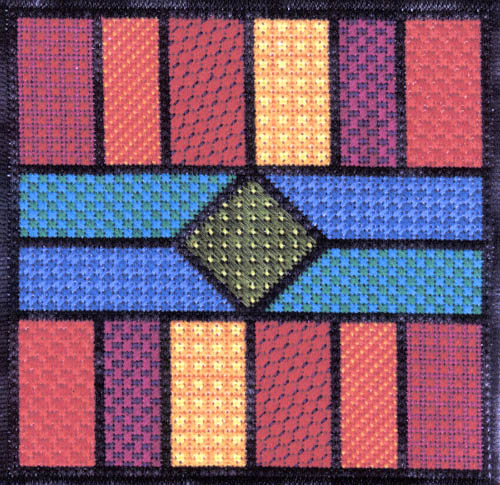 Dots, Spots and Blocks - Stained Glass Window project