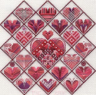 Patchwork Hearts