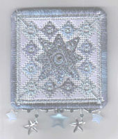 Starry, Starry Night -- finished as a pin