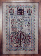 Family Samplers I and II -- click for an enlarged view